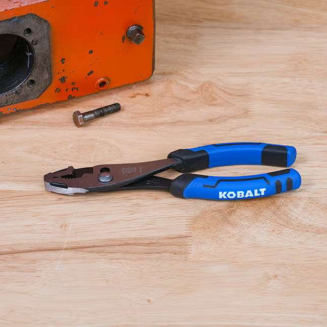 Kobalt 8-in Home Repair Slip Joint Pliers with Wire Cutter