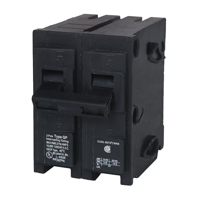 Siemens QP 30-amp 2-Pole Standard Trip Circuit Breaker