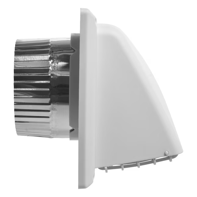 Tapa de ventilación IMPERIAL PFRD de 4 pulgadas con tubo de 3 pulgadas, color blanco