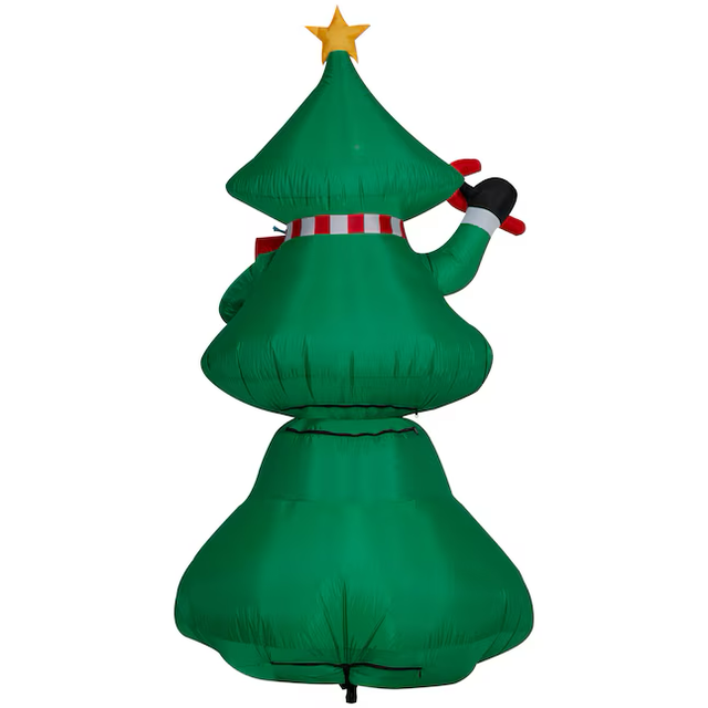 Holiday Living 6.5-ft LED Animated Christmas Tree Christmas Inflatable