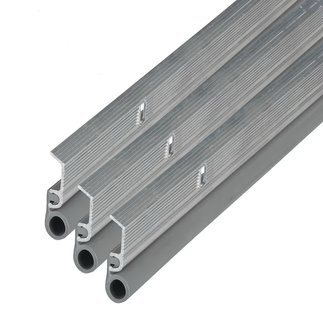 M-D 7-ft x 7/8-in x 1-in Silver Top and Sides Door Jamb Kit Aluminum/Vinyl Door Weatherstrip