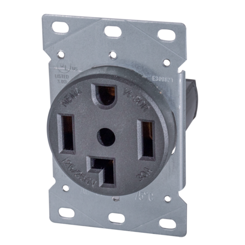 Eastman 30 Amp 4-Wire Dryer Receptacle