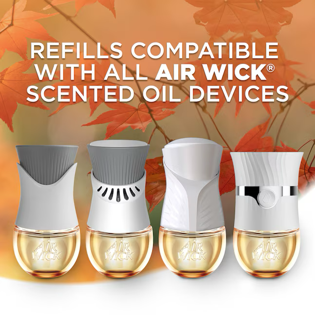 Air Wick 0.67-fl oz Apple Cinnamon Refill Air Freshener (5-Pack)