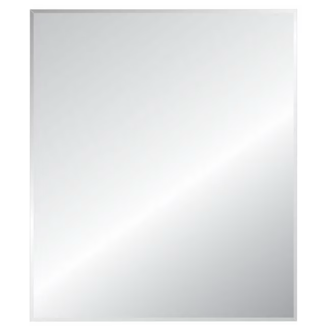 Project Source H Beveled Frameless Wall Mirror