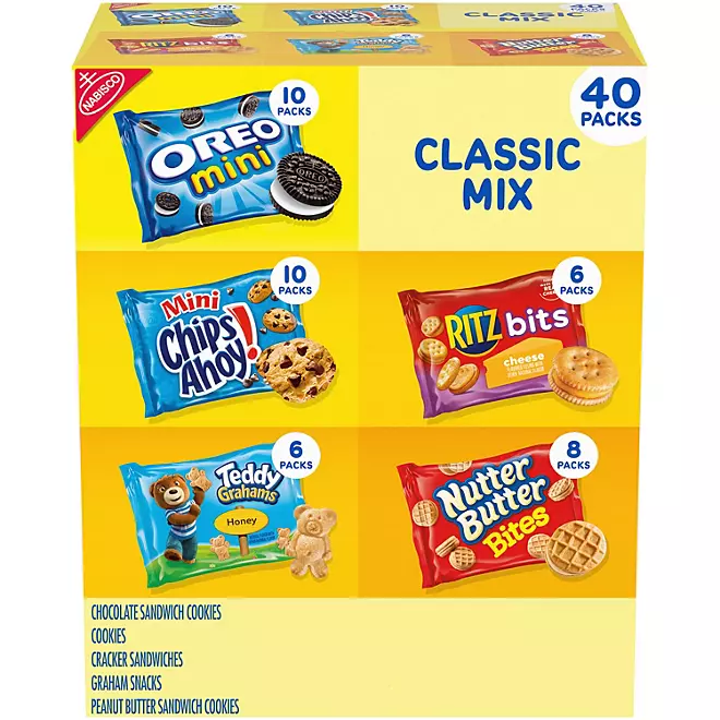 Nabisco Classic Mix Sortenpaket (40 Stück)