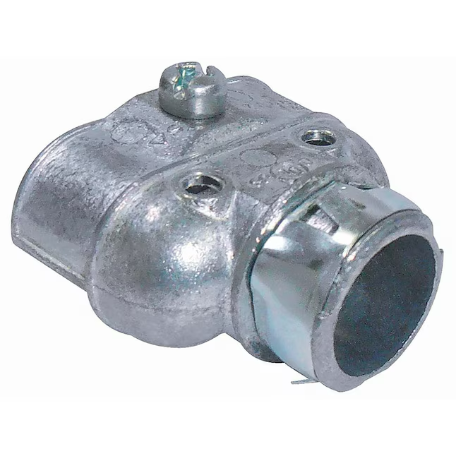 Sigma ProConnex 3/8-in Flexible Die Cast Zinc Duplex Connector Conduit Fittings