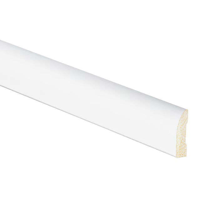 Inteplast Group Building Products 3/8-in x 1-1/4-in x 7-ft Finished Polystyrene Stop