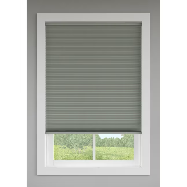 LEVOLOR 24-in x 72-in Graphite Blackout Cordless Cellular Shade