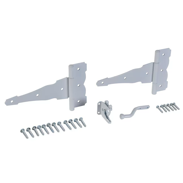 National Hardware 8-in White Gate Hardware Kit