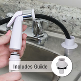 Danco White Faucet Side Spray Head