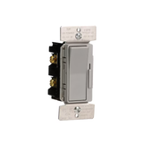 Eaton Universal Dimmers Atenuador de luz LED unipolar/3 vías, granito plateado/bronce aceitado/blanco