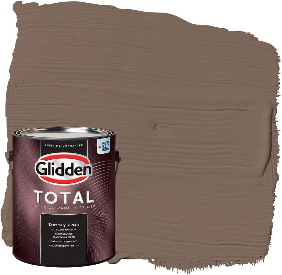 Glidden Total Exterior Paint &amp; Primer semibrillante, Warrior