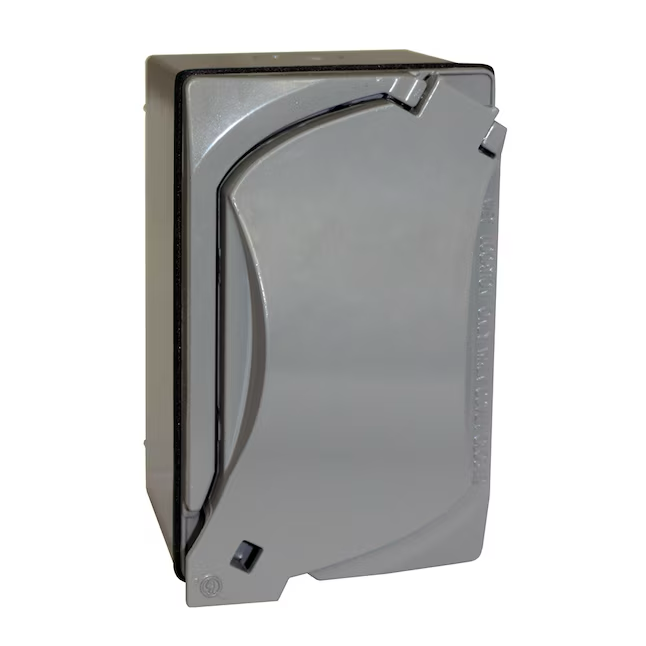 Sigma Engineered Solutions 1-Gang Metal Weatherproof New Work Switch/Outlet Electrical Box