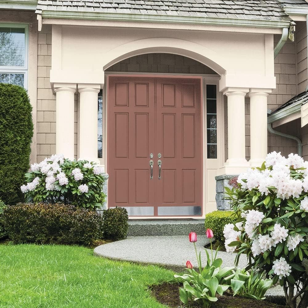 Glidden Total Exterior Paint & Primer Semi-Gloss, Safari Brown