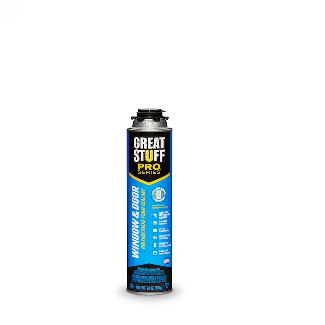 GREAT STUFF PRO Window and Door 20-oz Spray Gun Indoor/Outdoor Spray Foam Insulation