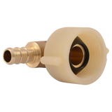 SharkBite 3/8 in. x 7/8 in. Brass Crimp Swivel Toilet Elbow