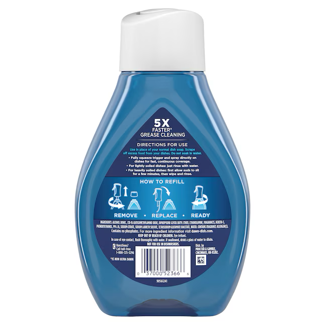 Dawn Ultra Platinum Powerwash Refill 16-oz Fresh Scent Dish Soap