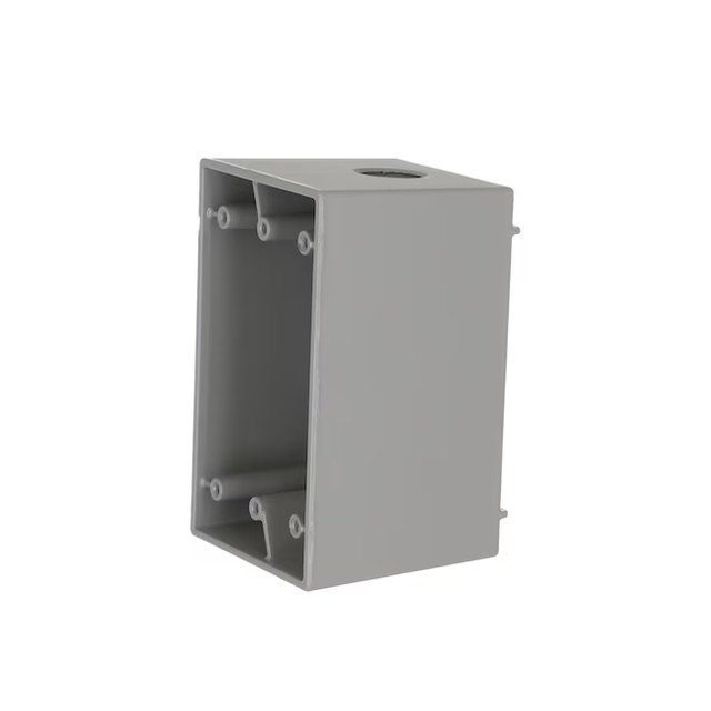 Hubbell Bell 1-Gang Aluminum Weatherproof New Work/Old Work Rectangular Electrical Box