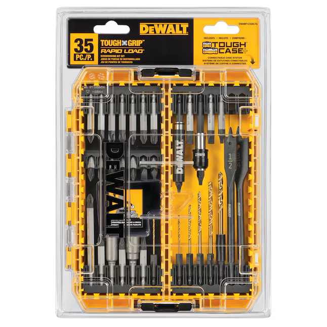 DEWALT Tough Grip Screwdriver Bit Set (35-Piece)