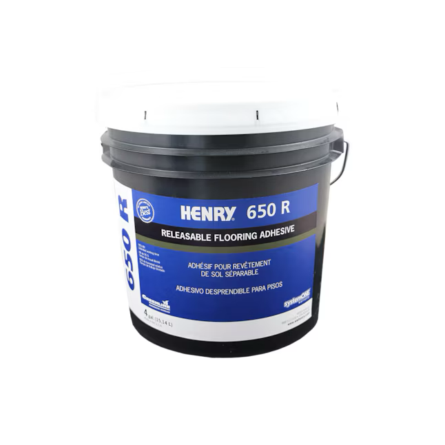 Henry 4-Gallon Sheet Vinyl and Carpet Tile Flooring Adhesive