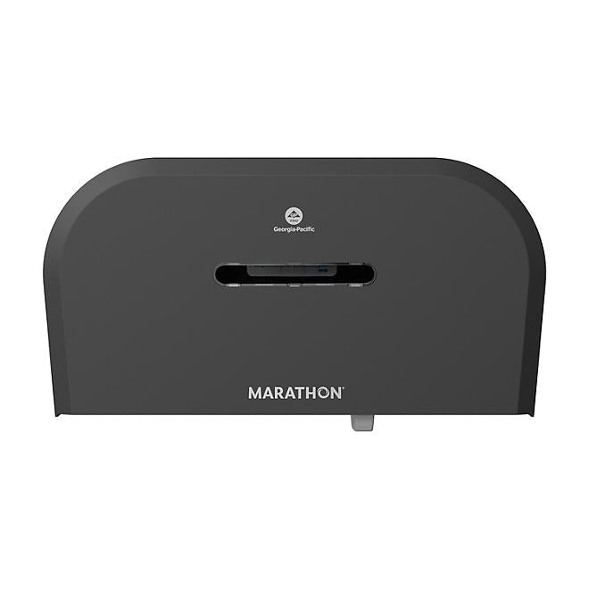 Marathon 2-Roll Jumbo Toilet Paper Dispenser, Smoke