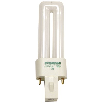 SYLVANIA 7-Watt T4 CFL G23 Light Bulb