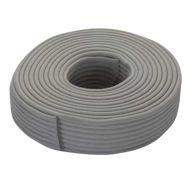 M-D 90-ft x 1/8-in Gray Caulk Cord Rubber Window Weatherstrip