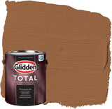 Glidden Total Exterior Paint & Primer Semi-Gloss, Cinnamon Stick