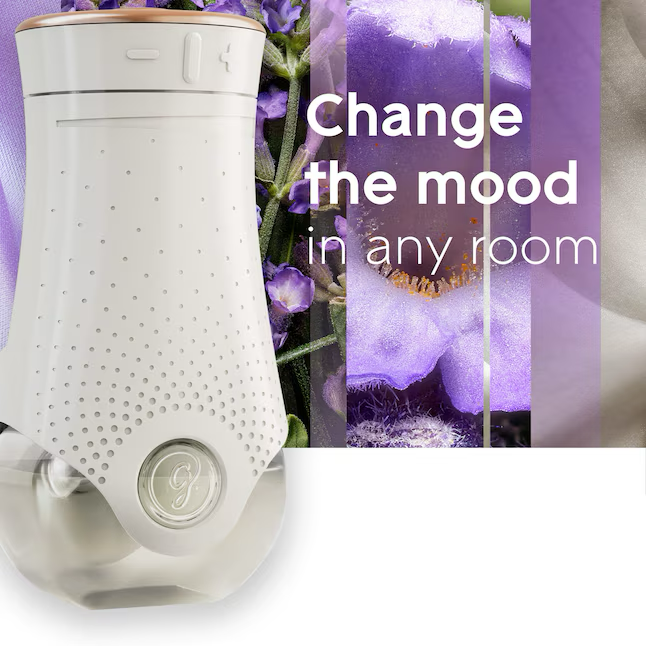 Glade Scented Oil 0.67-fl oz Lavender Vanilla Refill Air Freshener (2-Pack)