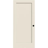 RELIABILT  1-panel Smooth Hollow Core Primed Molded Composite Slab Door with Lockset Bore