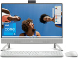 Computadora de escritorio todo en uno Dell Inspiron 5420: pantalla FHD de 23,8 pulgadas a 60 Hz, Core i5-1335U, 16 GB de RAM DDR4, SSD de 1 TB, gráficos Intel Iris Xe, Windows 11 Home, 1 año de soporte premium - Blanco