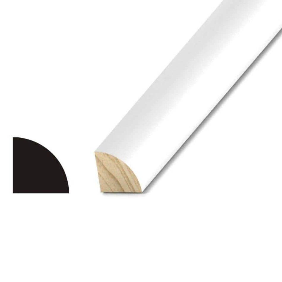 ReliaBilt 11/16-in x 8-ft Primed Pine Wood Quarter Round Moulding