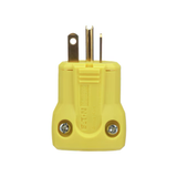 Eaton Arrow Hart 20-Amp 125-Volt NEMA 5-20 3-wire Grounding Heavy-duty Straight Plug, Yellow