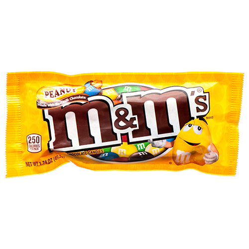 M & M's Peanut Milk Chocolate Candies