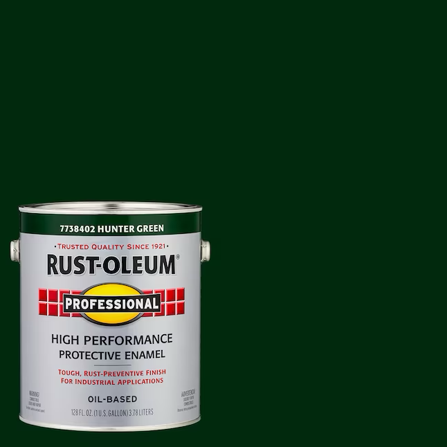 Rust-Oleum Professional Gloss Green Enamel Oil-based Interior/Exterior Paint (1-Gallon)