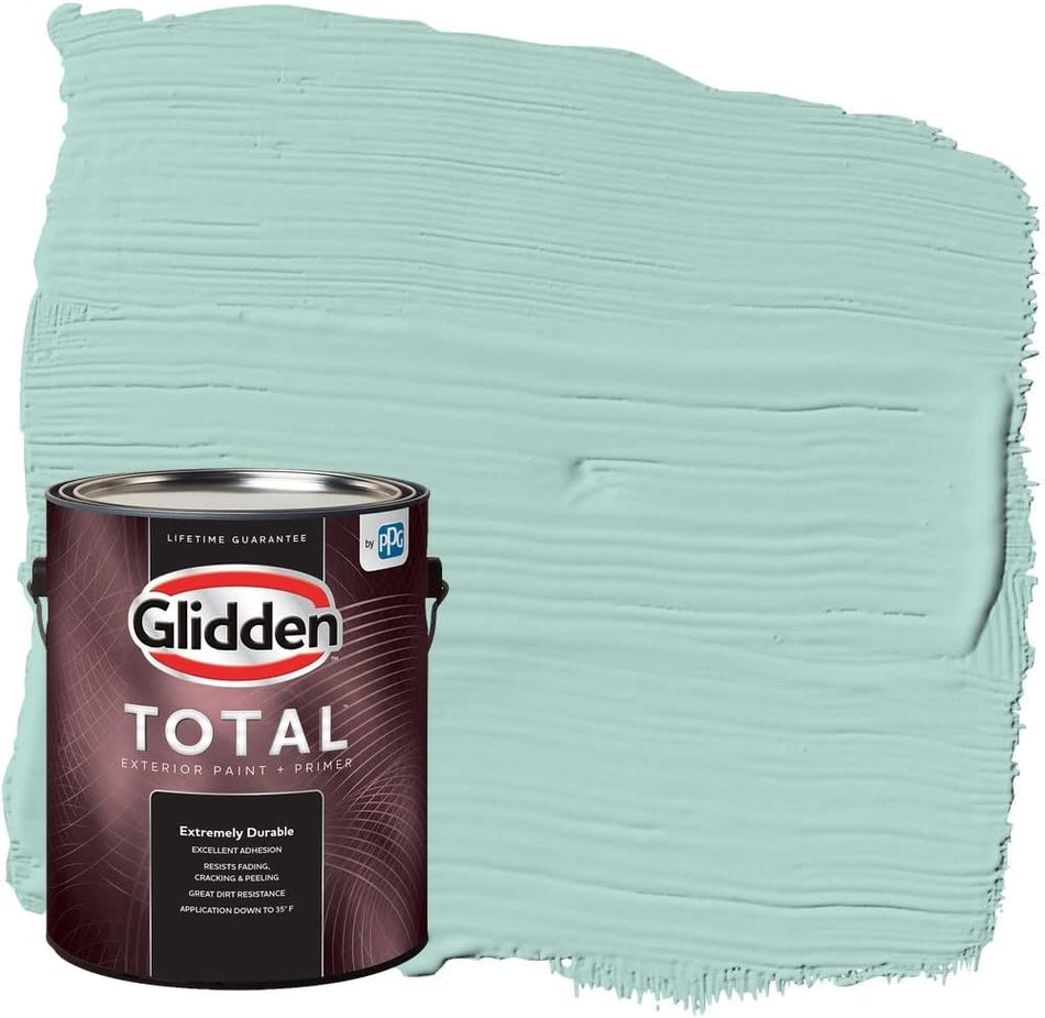 Glidden Total Exterior Paint & Primer Semi-Gloss, Cassiopeia