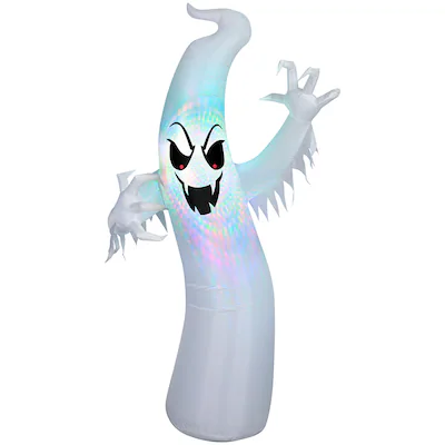 Fantasma inflable con luces LED de 8 pies de Haunted Living