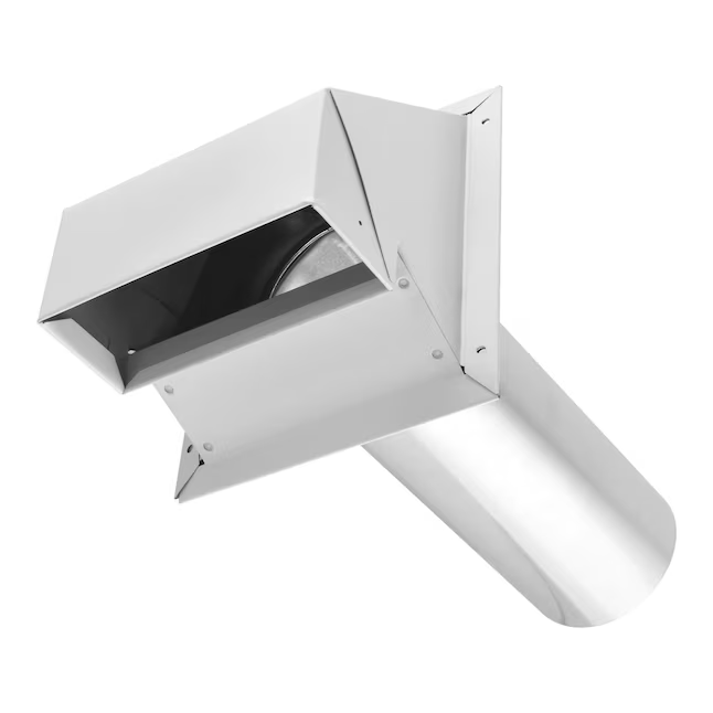 IMPERIAL 4-in dia Galvanized Steel R2 Exhaust Dryer Vent Hood