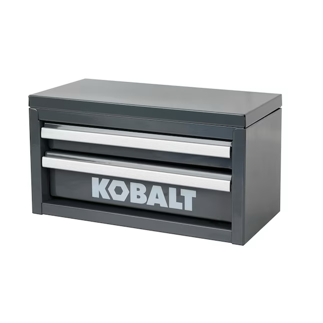 Kobalt Mini 10.83-in 2-Drawer Steel Tool Box