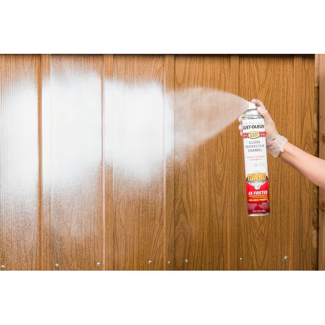 Rust-Oleum Stops Rust Turbo Gloss White Spray Paint (NET WT. 24-oz)