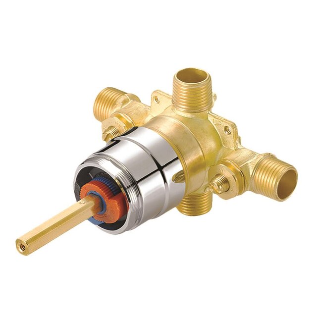 EZ-FLO Impressions 1/2-in ID Mip x 1/2-in OD Mip Brass Pressure Balancing Valve