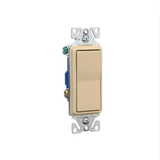 Eaton 15-Amp 3-Way Rocker Light Switch, Ivory