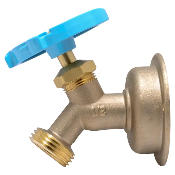 SharkBite 1/2 in. Push-to-Connect x 3/4 in. MHT Brass Multi-Turn No Kink Hose Bibb