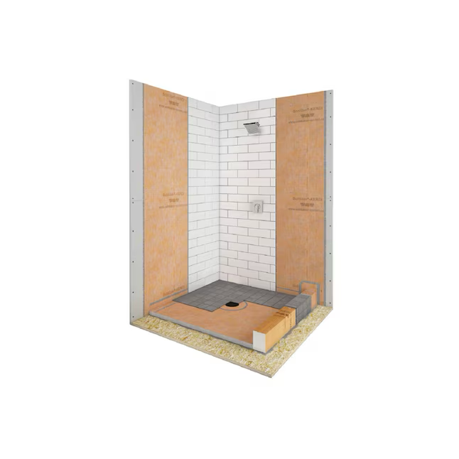 Schluter Systems Kerdi-Shower-Kit 48-in X 48-in PVC Flange 2-in