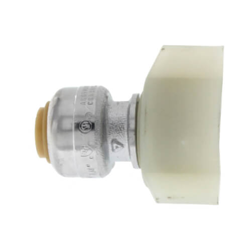 SharkBite Conector de grifo NPSM de 1/4 pulg. (3/8 pulg. DE) x 1/2 pulg.