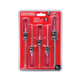 CRAFTSMAN 5-teiliger Schraubendrehersatz mit Acetatgriff, sortiert