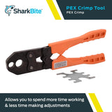 SharkBite  1/2 in. and 3/4 in. PEX Crimping Tool