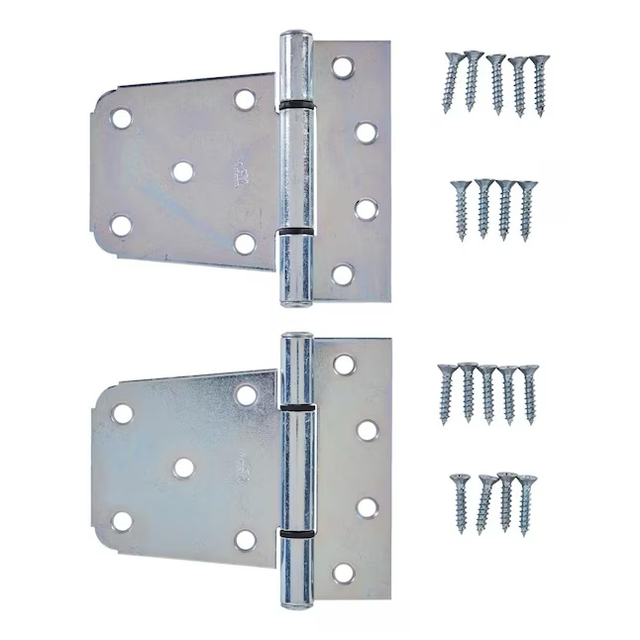 National Hardware 2-Pack 3-1/2-in Zinc Gate Hinge