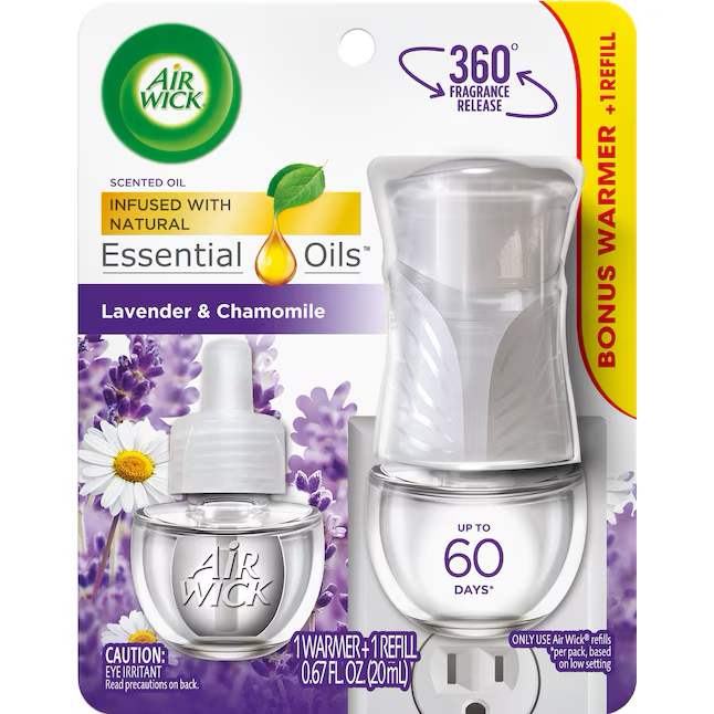 Air Wick Scented Oils 0.67-fl oz Lavender Device/Refill Air Freshener