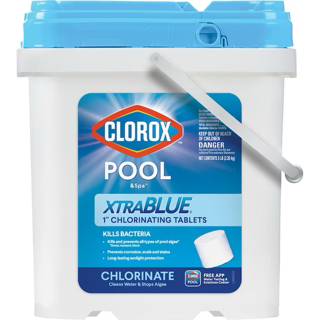 Clorox Pool&Spa 5-lb 1-in Chlorine Tablets